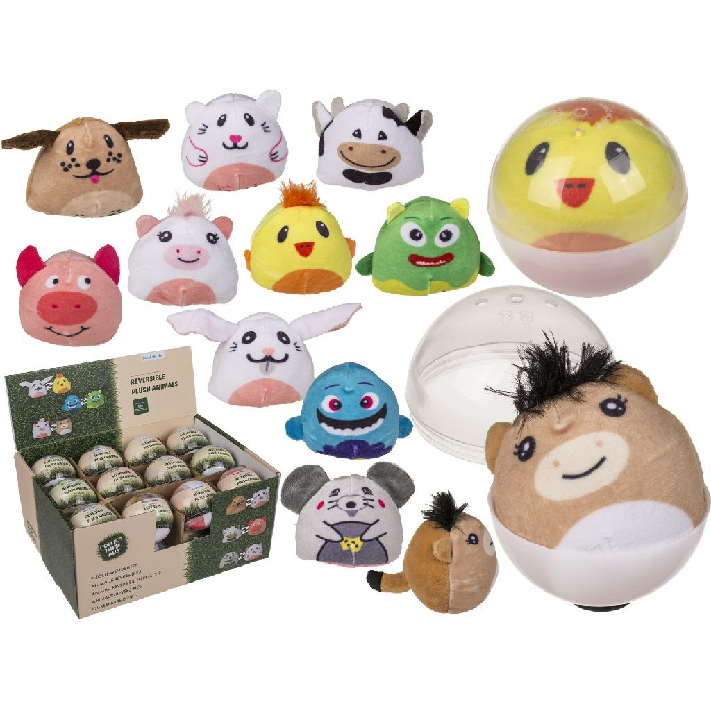 Animals Reversible - Assortiment - Prijs per Stuk