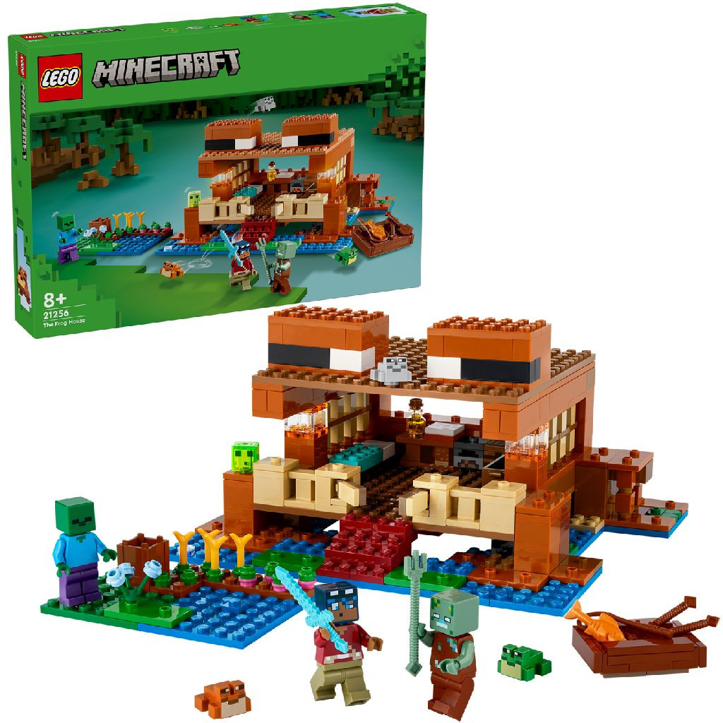 LEGO 21256 Minecraft - Het Kikkerhuis