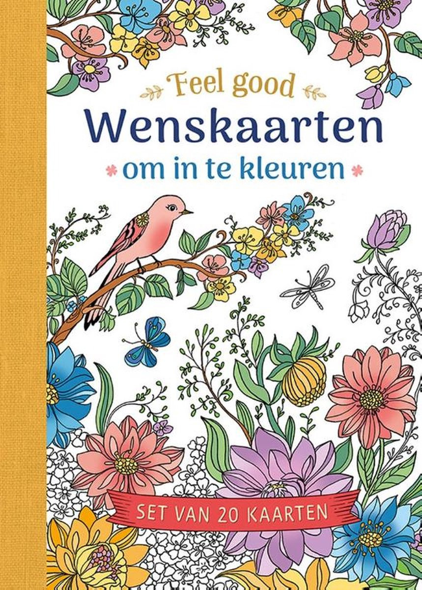 Deltas Wenskaarten Kleuren - Feel good