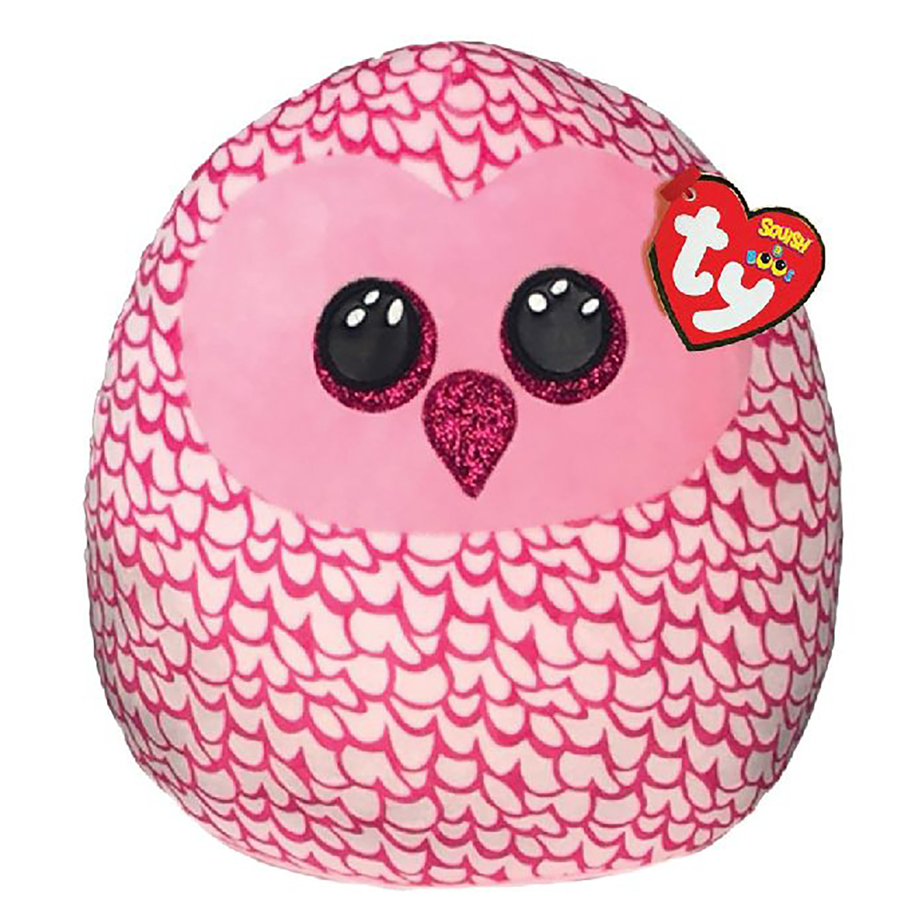Ty Squish a Boo - Pinky Owl - 20 cm - Knuffel