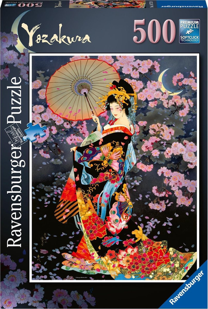 Ravensburger Puzzel - Yozakura - 500 Stukjes 