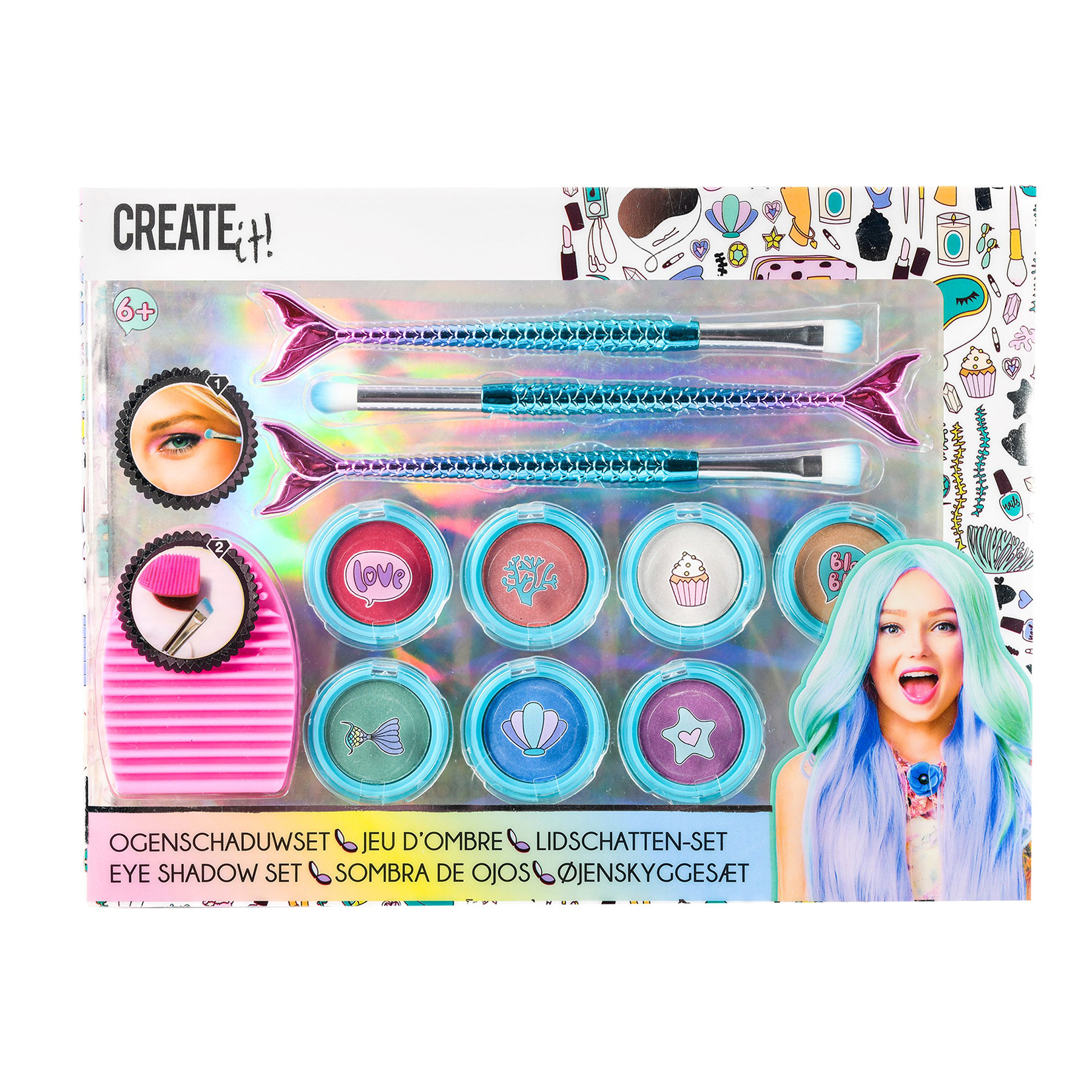 Create It! Oogschaduw Set Zeemeermin