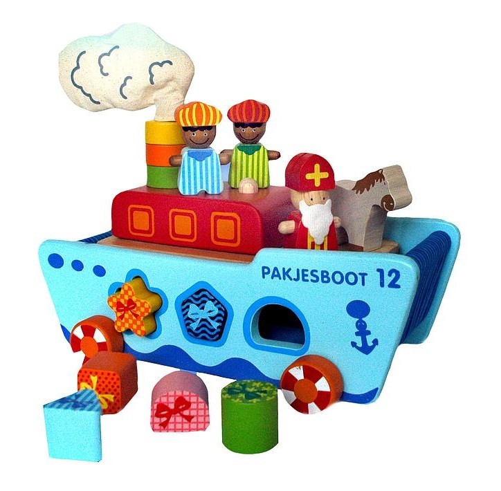 Sinterklaasboot - Vormenstoof - Hout