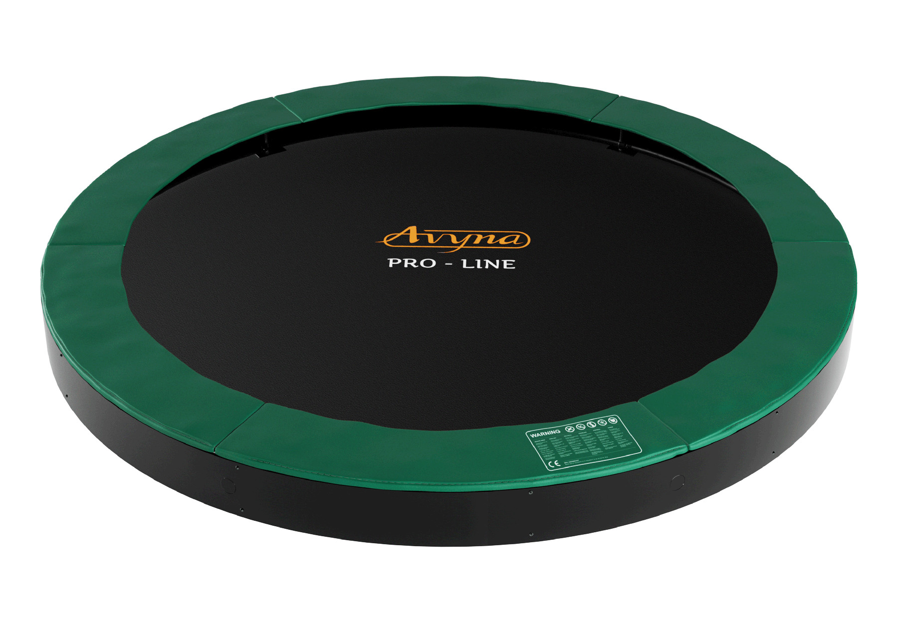 Avyna Trampoline Pro-Line - FlatLevel - ø 305 cm (10ft) - Groen