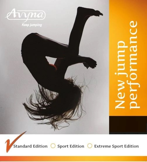 Avyna Power Springs Trampoline Verenset - Standaard - 300 x 225 cm (23) - 17,5 cm - 64 veren