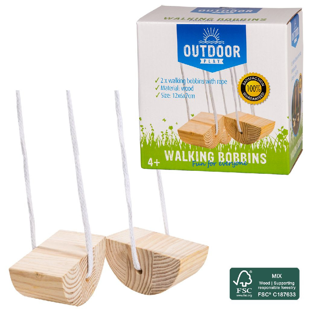 Outdoor Play Loopklossen - FSC Hout