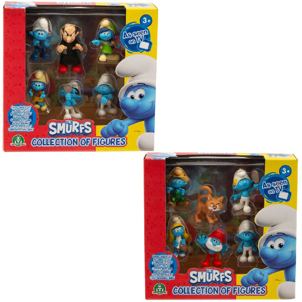 Smurfen Minifigure Multipack 6 delig - Gargamel of Asrael - Assortiment - Prijs per Stuk
