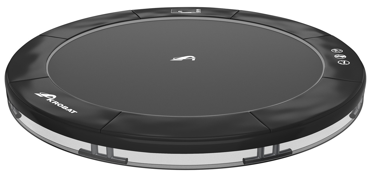 Akrobat Trampoline Orbit - Inground - 365 cm - Zwart / Zwart