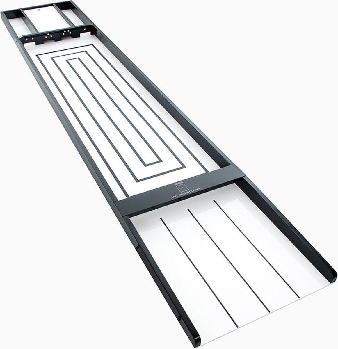 Sjoelbak BY BORIS - Jan des Bouvrie - Wit - 200 cm - Luxe Wedstrijdsjoelbak