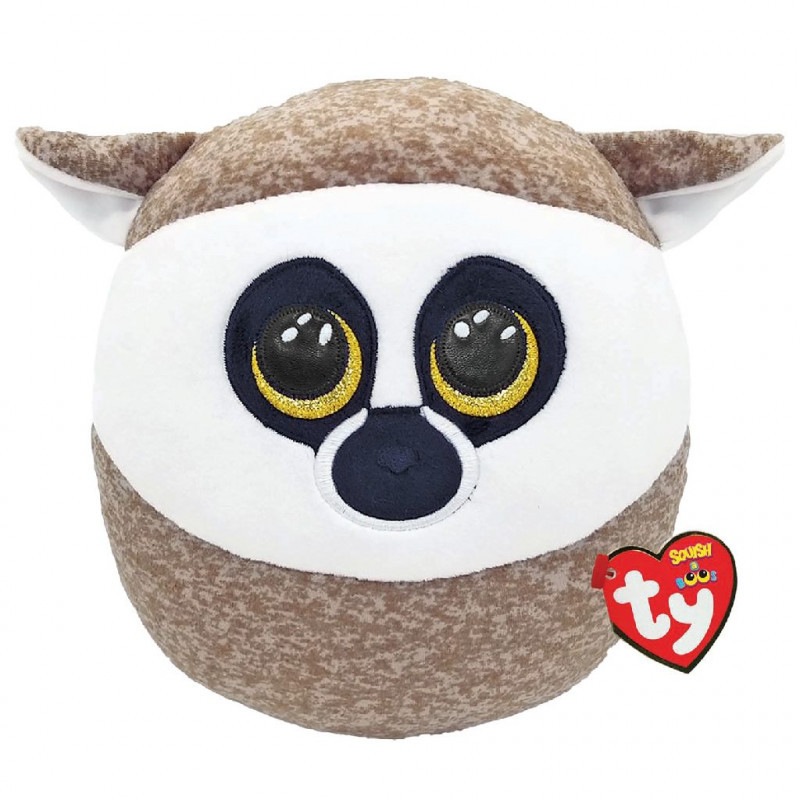 Ty Squish a Boo - Linus Lemur - 20 cm - Knuffel