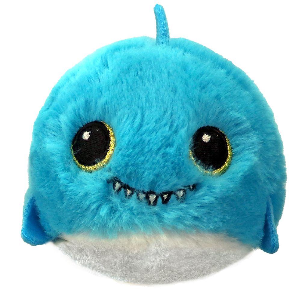 Ty Beanie Bouncers - knuffel haai Fins Blue