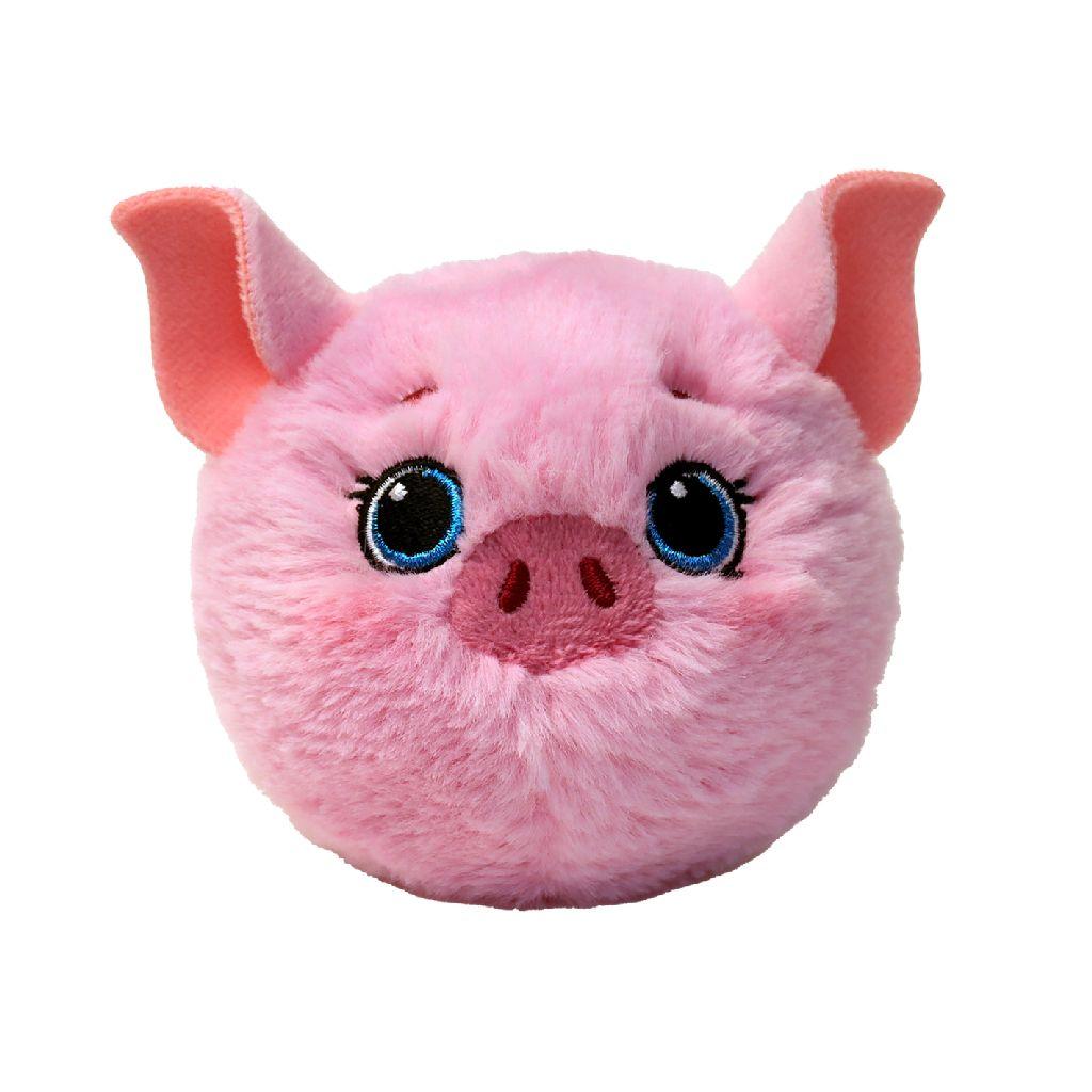 Ty Beanie Bouncers - Knuffel Posey Varken Roze
