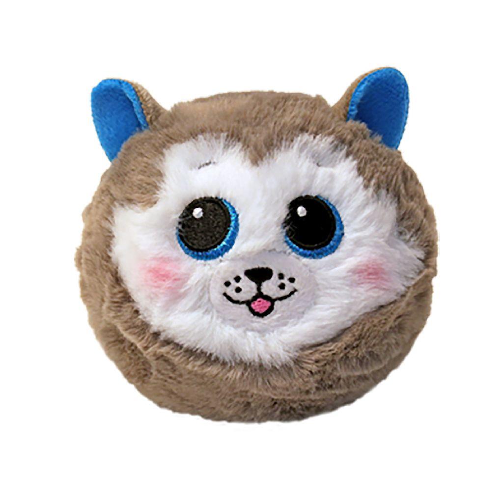 Ty Beanie Bouncers - Knuffel Slush Husky Grey