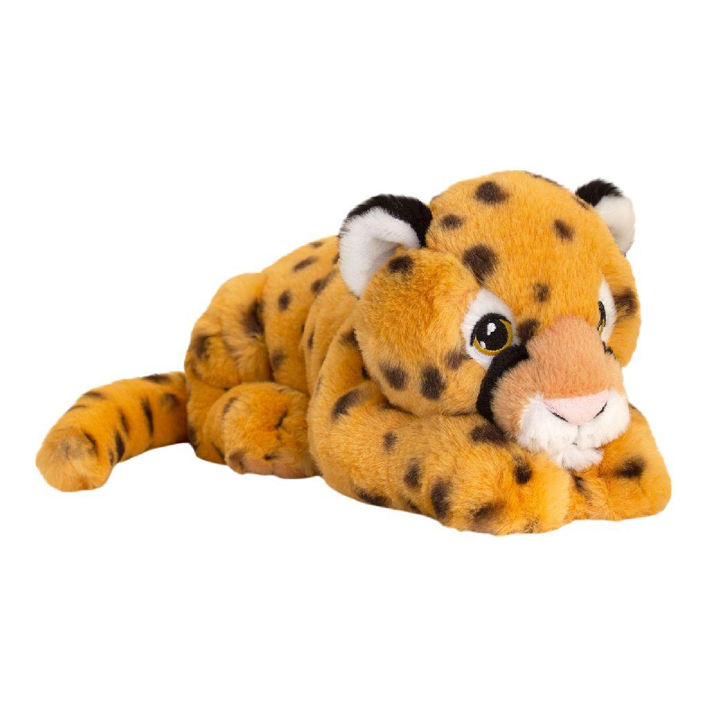 Keel Toys Knuffel Pluche - Liggende Cheetah 25 cm