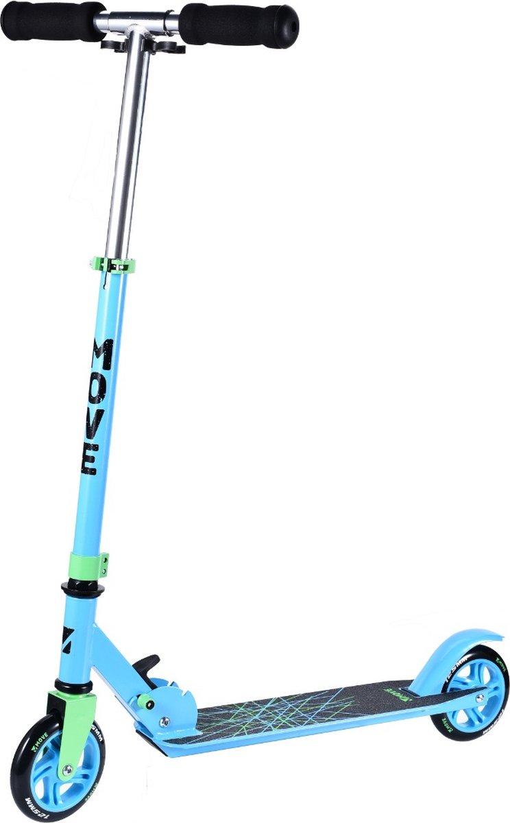 Move 125 Step Scooter Blauwe Stripes opvouwbaar