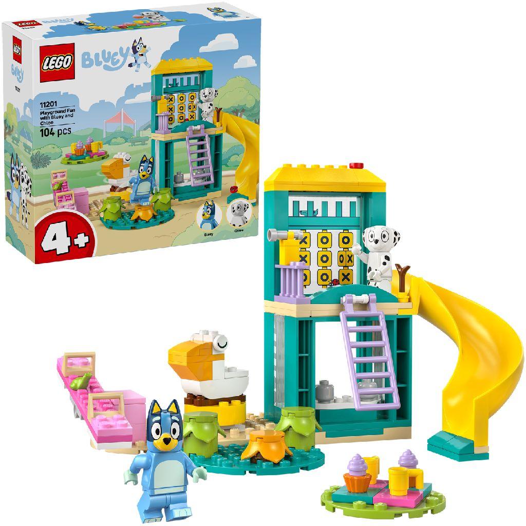 11201 Lego Bluey En Chloe In De Speeltuin