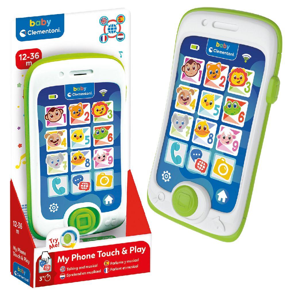 Clementoni Baby Mijn Telefoon Aanraken en Spelen
