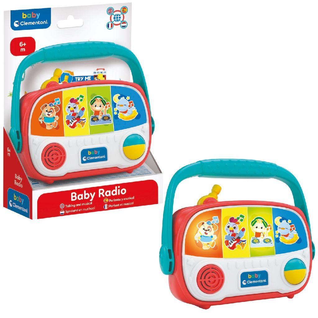 Clementoni Baby Sprekende en Muzikale Radio