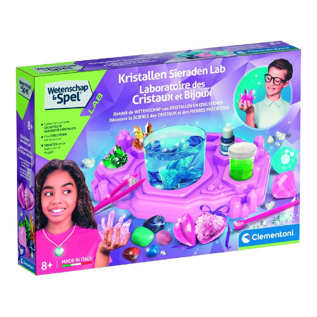 Clementoni - Wetenschap & Spel - Kristallen Sieraden Lab