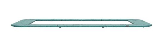 BERG Trampoline Beschermrand Ultim Champion - FlatGround - 330 x 220 cm - Groen