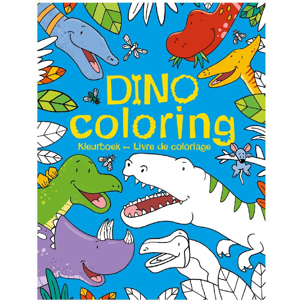 Deltas Kleurboek Dinosaurussen