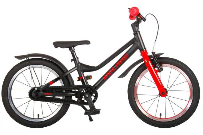 Volare Blaster Kinderfiets - 16 Inch  - Zwart / Rood - Prime Collection