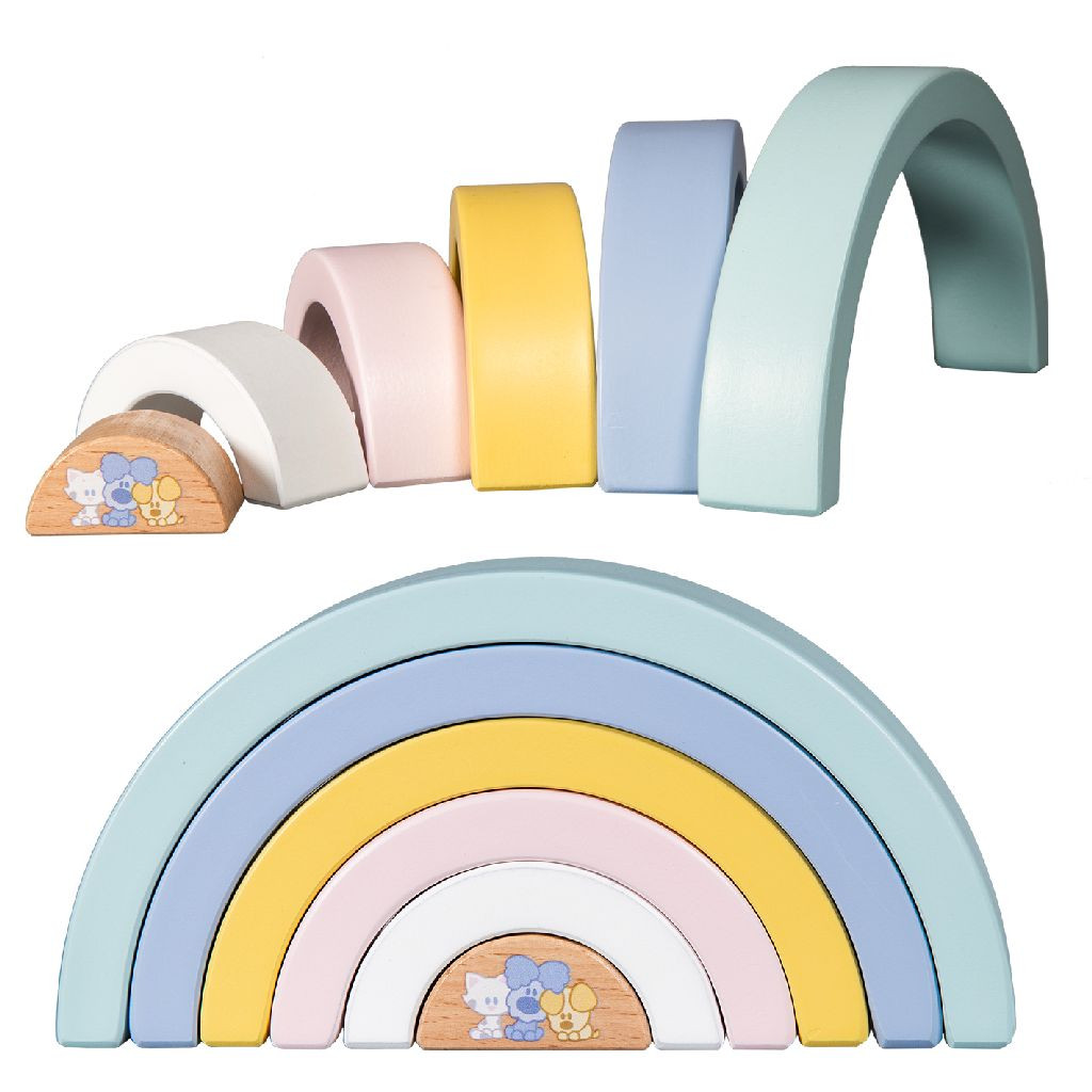 Woezel en Pip - Baby Regenboog