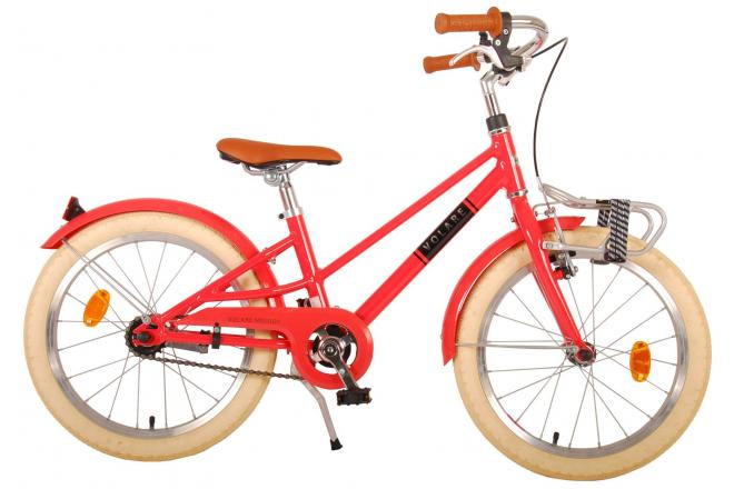 Volare Melody Kinderfiets - 18 Inch - Pastel Rood - Prime Collection