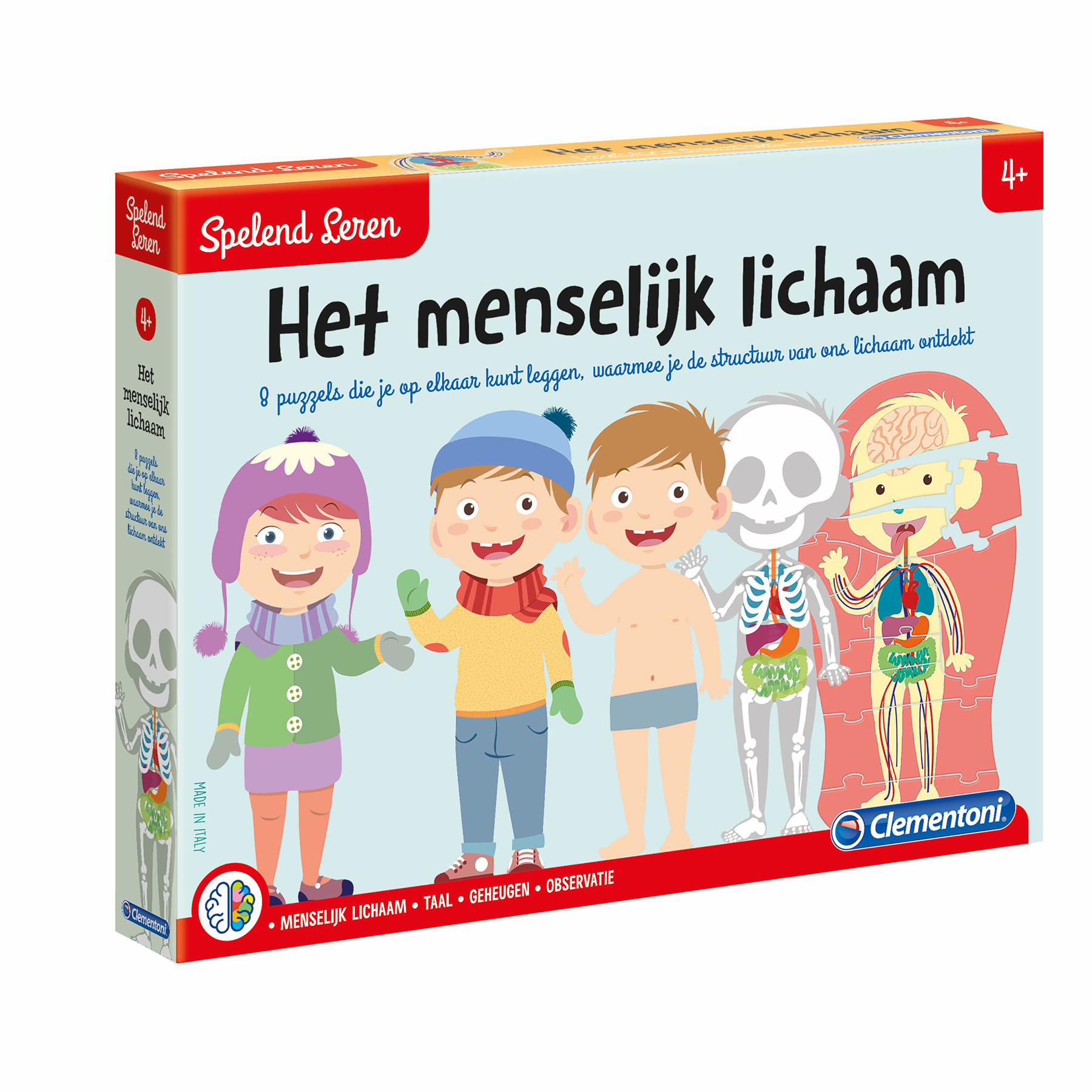 Clementoni Leerspel - Menselijk Lichaam - Educatief spel