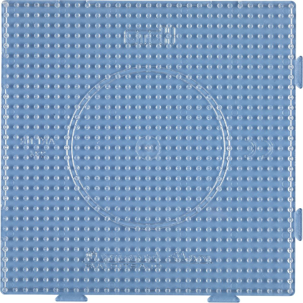 Hama 234tr Pegboard Transparant Square 15x15