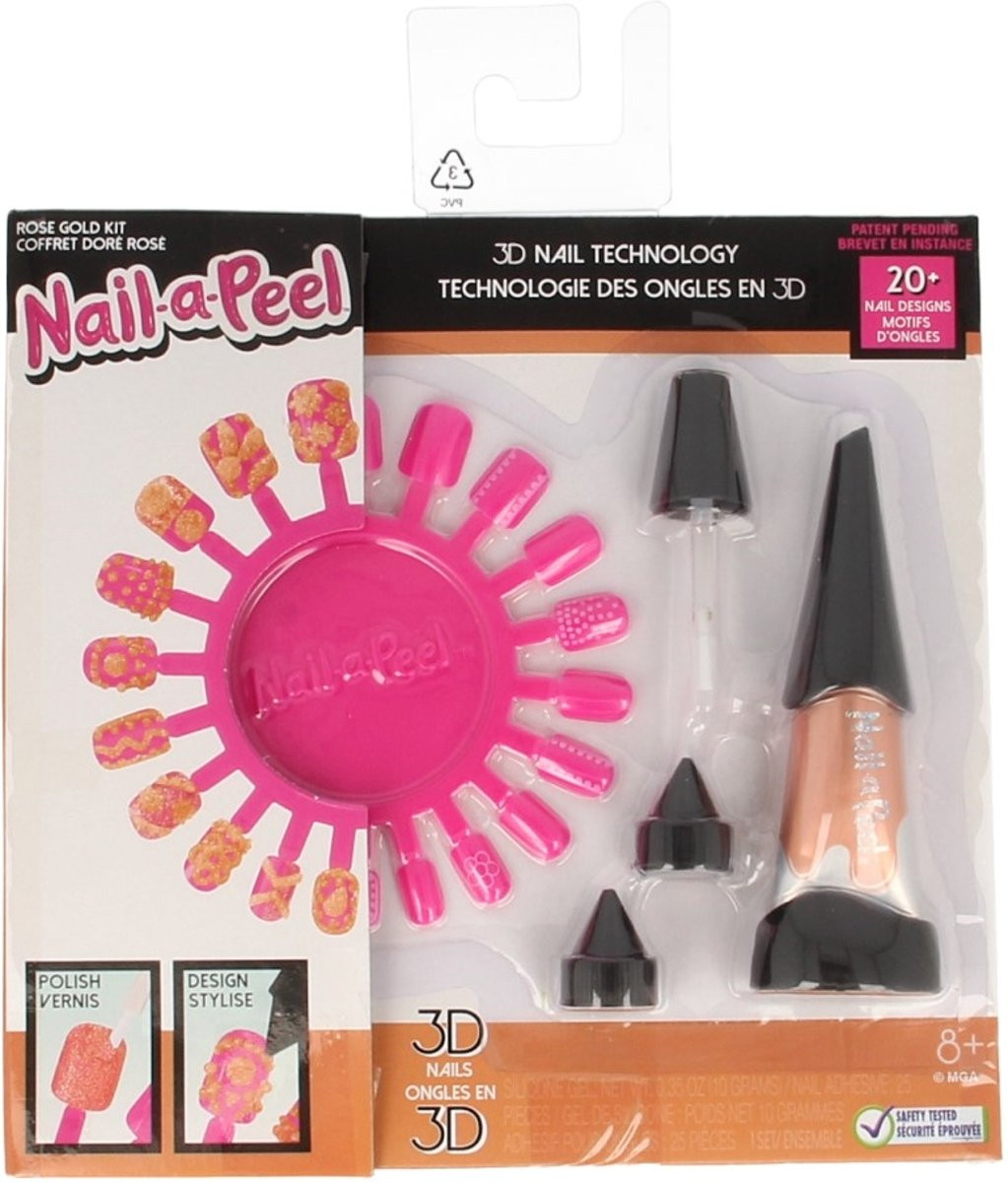Nail-a-Peel Starter Kit - Rose Gold
