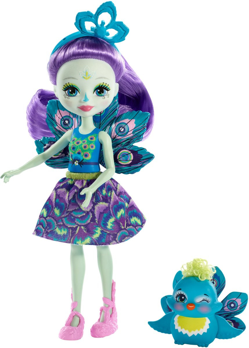 Enchantimals Patter Pauw & Flap - Speelfiguur
