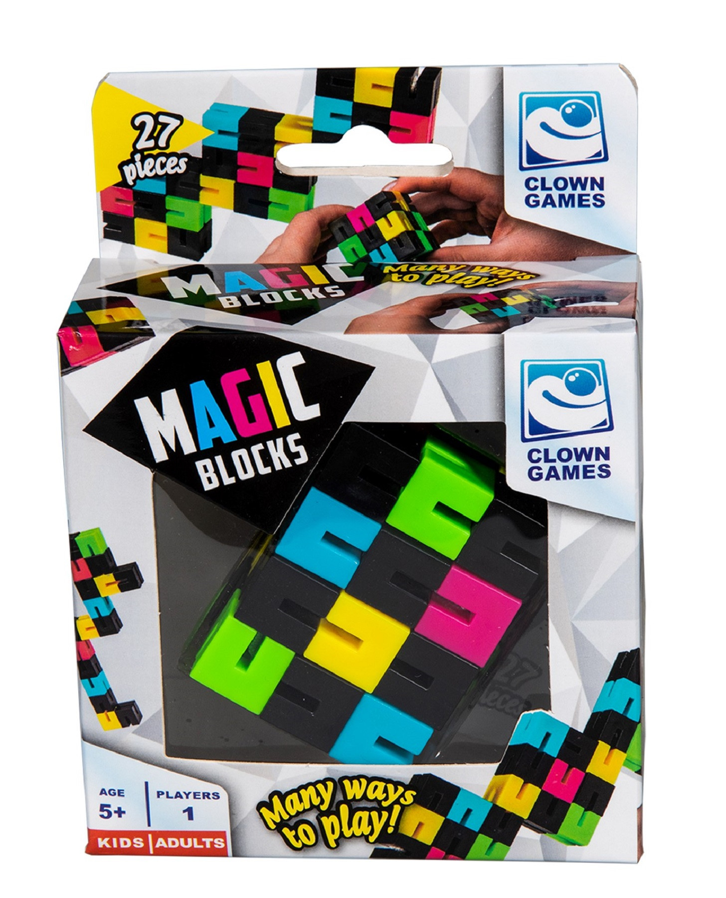 Clown Magic Blocks - Denkspel - Breinbreker - Fidget 