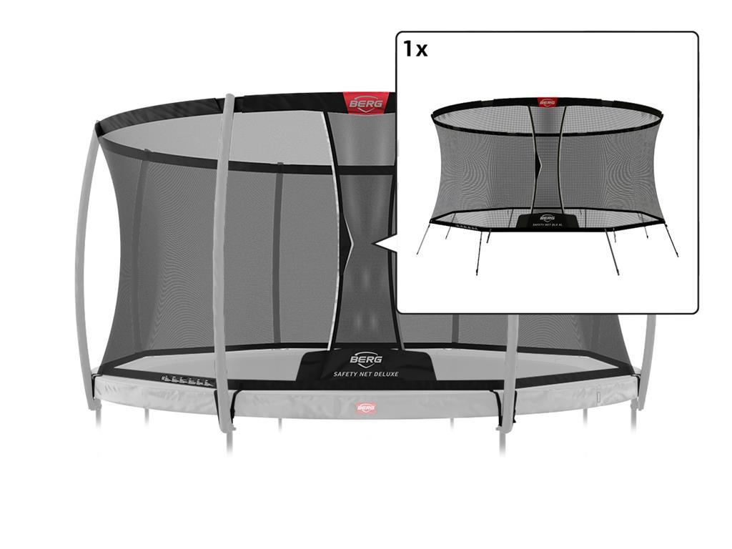 BERG Trampoline Veiligheidsnet - Safety Net Deluxe - 270 cm - Los Net