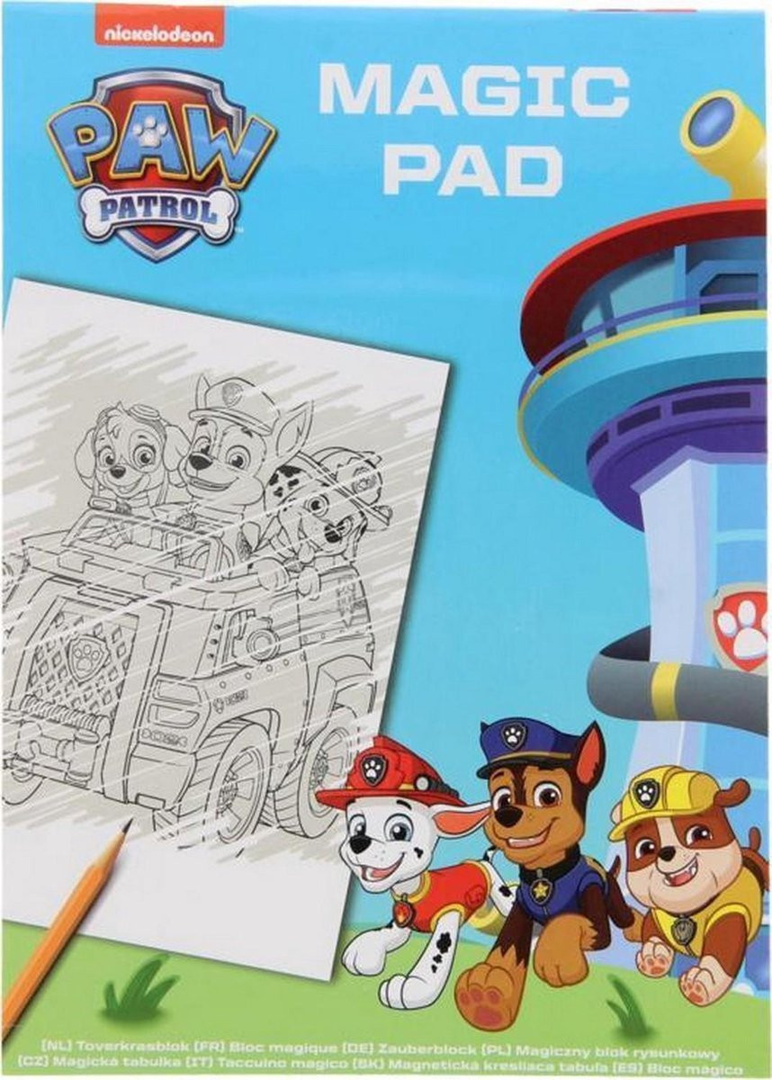 PAW Patrol Tover Krasblok - 16 Pagina's