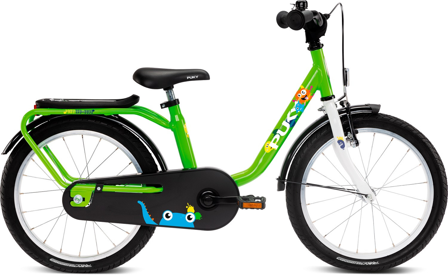 PUKY 4117 STEEL - 18 Inch - Kinderfiets - Kiwi Groen