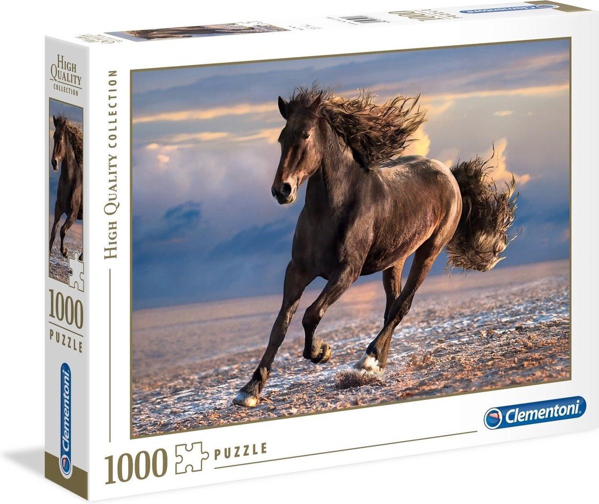 Clementoni - High Quality Puzzle Collection - Wild Paard - Legpuzzel - 1000 stukjes
