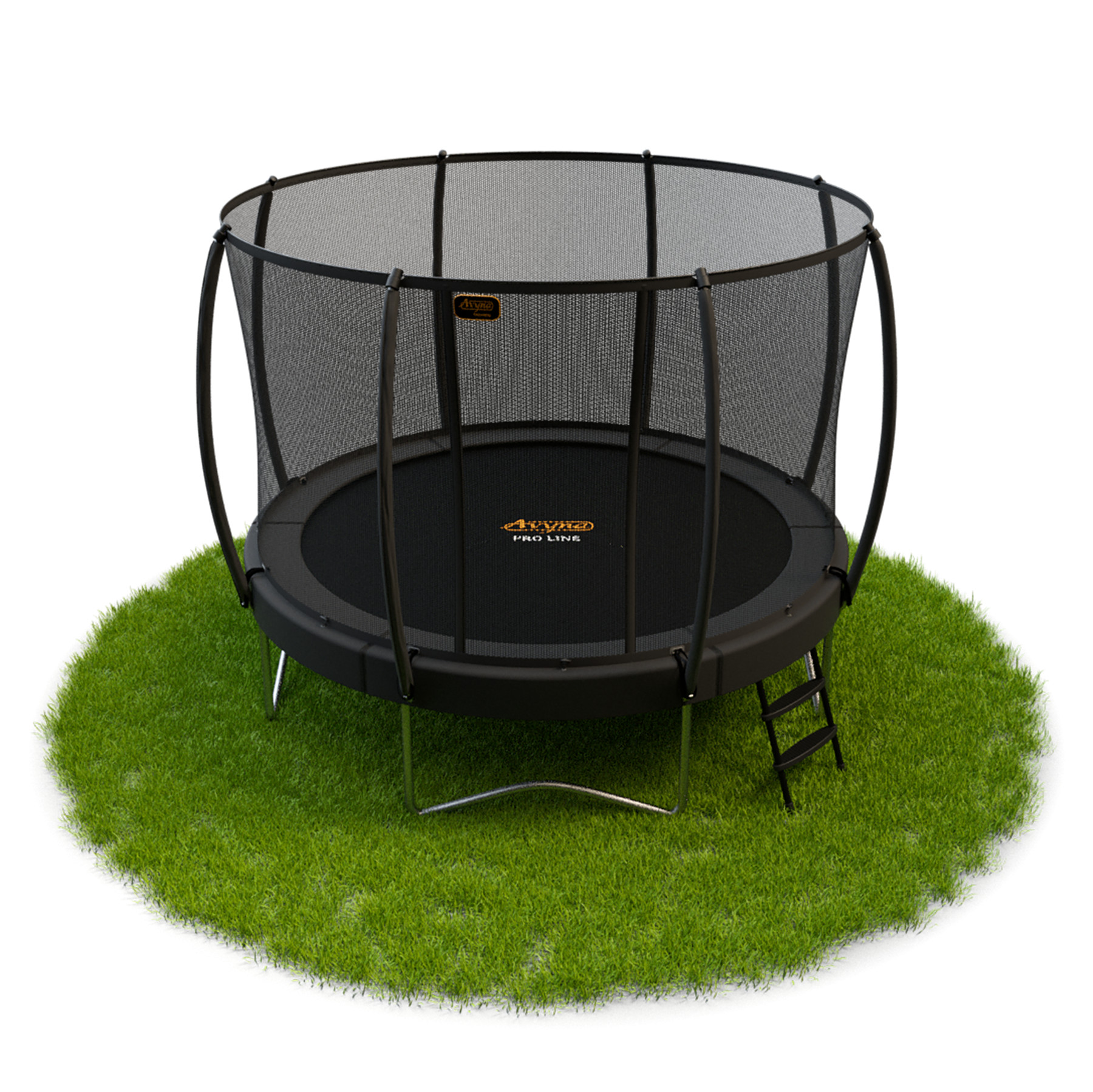 Avyna Trampoline met Veiligheidsnet Pro-Line - ø 430 cm - (14ft) - HD Plus Beschermrand - Grijs