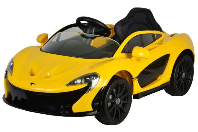 McLaren P1 - Elektrische Auto - met Afstandsbediening - 12 Volt - Geel