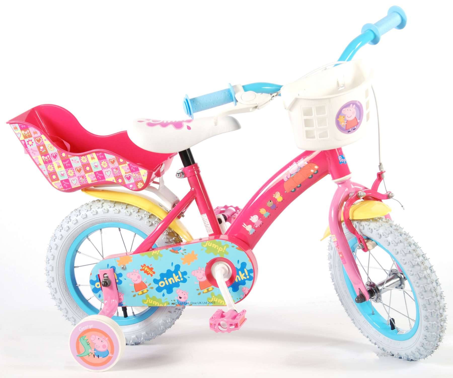 Peppa Pig Kinderfiets - 12 Inch - Roze