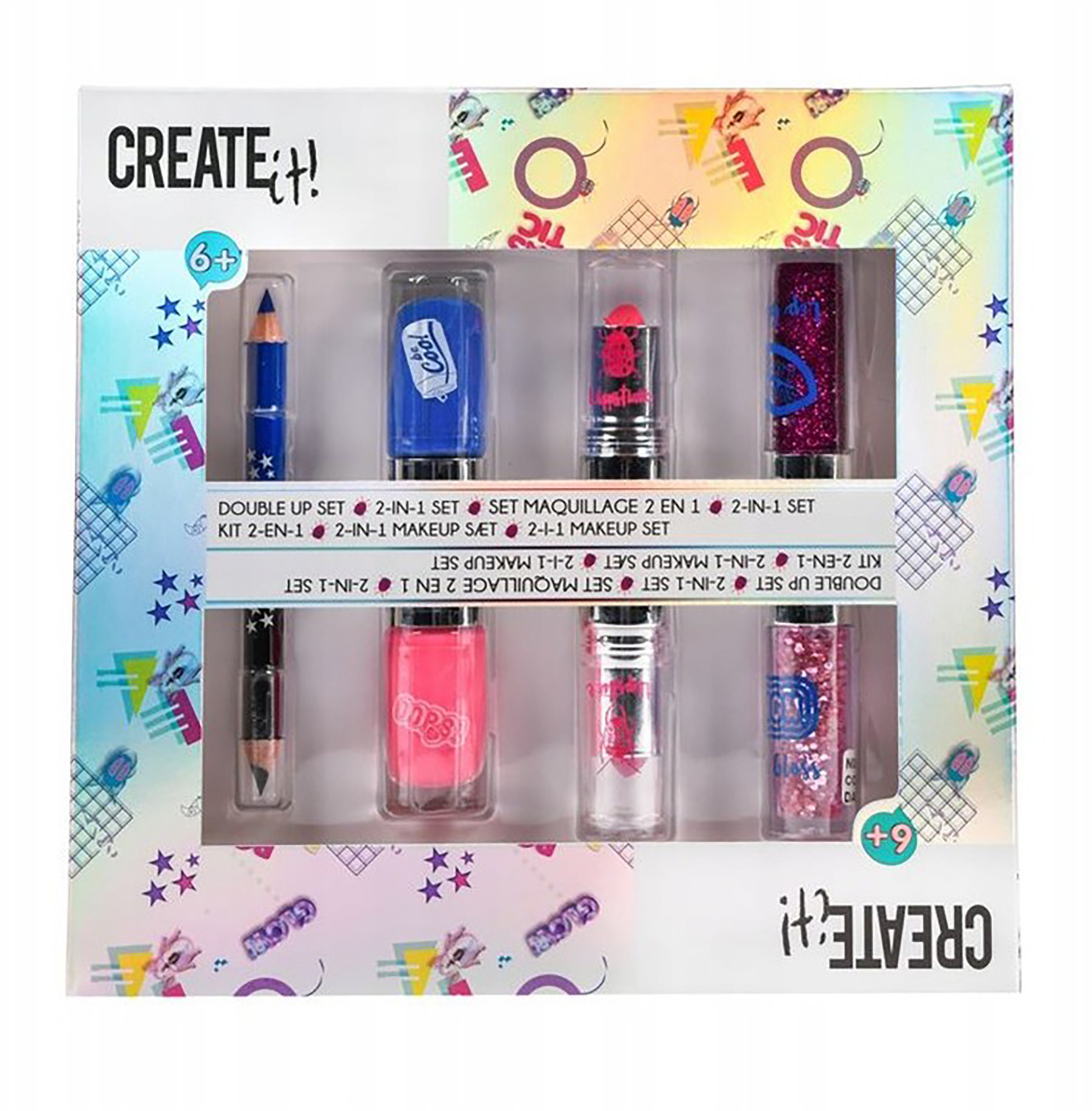 Create It! Poptastic Dubbelop Make-Up Set