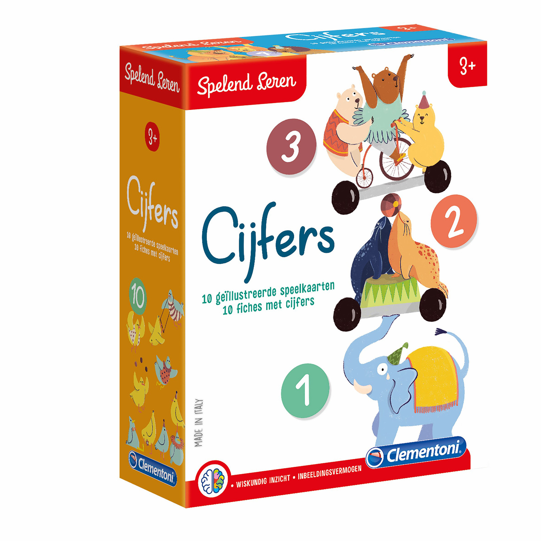 Clementoni Leerspel - Getallenspel -  Educatief spel