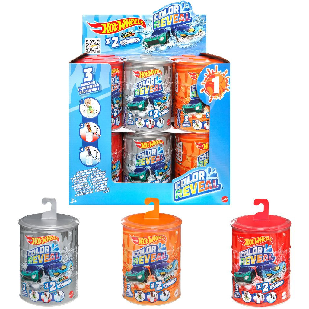 Hot Wheels Color Reveal - Dubbelpack - Assortiment - Prijs per Stuk