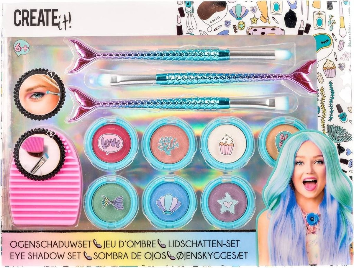 Create It! Oogschaduw Set Zeemeermin
