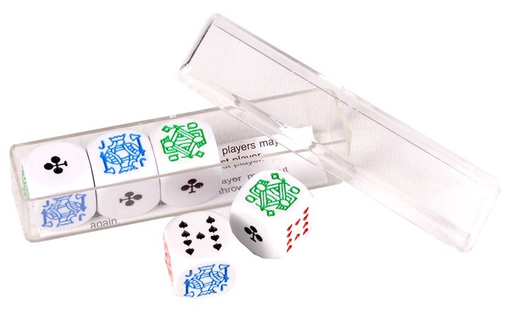 5 Pokerstenen - 18 mm