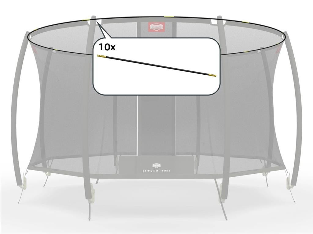 BERG Trampoline Veiligheidsnet - Safety Net T-Series - Hoepelset - 330 cm